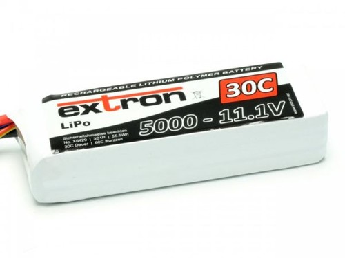 Lipo akku extron - x2, 5000
