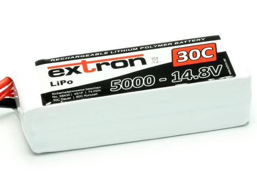 Extron lipo akku 5000 - lipo, x2