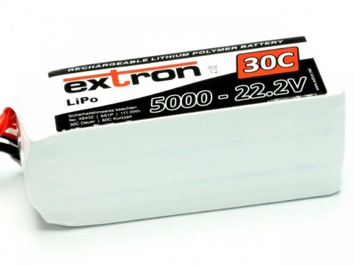 Lipo akku extron - x2,