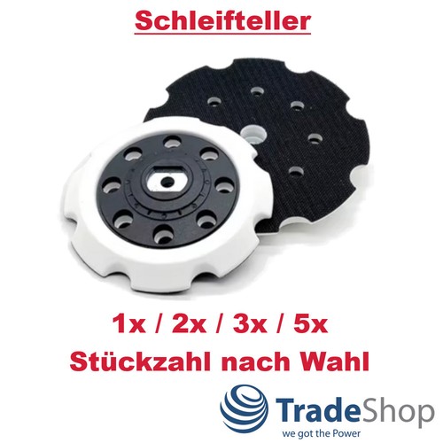 5x schleifteller für - 1x/2x/3x/5x,