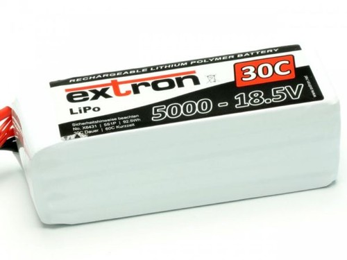 Lipo akku extron 5000 - lipo,
